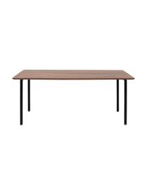 Table Ravello, dans différentes tailles, Brun, noir, larg. 200 x prof. 100 cm
