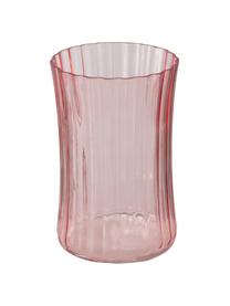 Glasvasen-Set Malinia, 3-tlg., Glas, Rosa, transparent, Ø 13 x H 19 cm