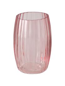 Glasvasen-Set Malinia, 3-tlg., Glas, Rosa, transparent, Ø 13 x H 19 cm