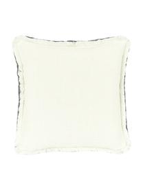 Funda de cojín Loran, 100% algodón, Gris, An 40 x L 40 cm