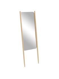 Miroir avec cadre en bois Natane, Brun clair, larg. 54 x haut. 160 cm