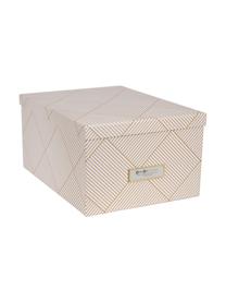 Caja Gustav, Caja: cartón laminado, Dorado, blanco, An 23 x Al 15 cm