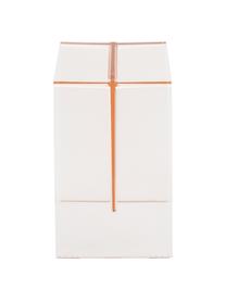 Design Beistelltisch Max-Beam, Durchfärbtes, transparentes Polypropylen, Rosa, B 33 x H 47 cm