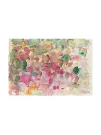 Impresión sobre lienzo Petalos, Multicolor, An 60 x Al 40 cm