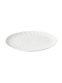 Vajilla de porcelana Malina, 4 comensales (12 pzas.), Porcelana, Blanco brillante, 4 comensales (12 pzas.)
