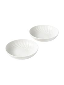 Vajilla de porcelana Malina, 4 comensales (12 pzas.), Porcelana, Blanco brillante, 4 comensales (12 pzas.)
