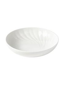 Vajilla de porcelana Malina, 4 comensales (12 pzas.), Porcelana, Blanco brillante, 4 comensales (12 pzas.)