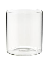 Wassergläser Boro aus Borosilikatglas, 6 Stück, Borosilikatglas, Transparent, Ø 8 x H 9 cm, 250 ml