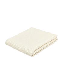 Colcha texturizada Vigo, 100% algodón, Creme, An 220 x L 240 cm (para camas de 160 x 200 cm)