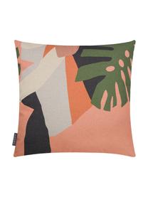 Oboustranný povlak na polštář s abstraktním tropickým potiskem Images, Růžová, více barev
