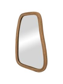 Miroir fait main avec cadre en rotin Organic, Brun clair, larg. 61 x haut. 120 cm