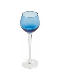 Borrelglaasjesset Chupos, 6-delig, Glas, Blauw, transparant, Ø 5 x H 16 cm