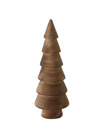 Sapins de Noël décoratifs en bois Abiola, 3 élém., Bois de pin, Tons bruns, Ø 6 x haut. 15 cm