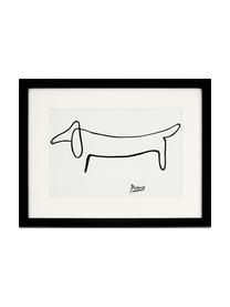 Lámina decorativa Dog From Pablo Picasso, Blanco, negro, An 83 x Al 63 cm