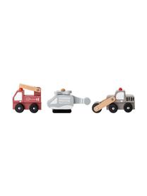 Speelgoedautoset Bruno, 3-delig, MDF, multiplex, metaal, Meerkleurig, Set met verschillende formaten