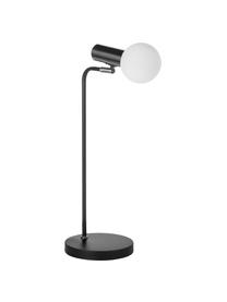 Grande lampe de bureau Wilson, Noir, larg. 22 x haut. 54 cm