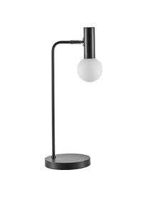 Grande lampe de bureau Wilson, Noir, larg. 22 x haut. 54 cm