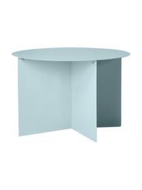 Kulatý kovový konferenční stolek Dinga, Kov s práškovým nástřikem, Světle modrá, Ø 60 cm, V 40 cm