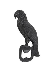 Flesopener Macaw, Gecoat metaal, Zwart, 7 x 13 cm