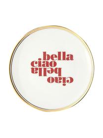 Porcelánový raňajkový tanier Ciao Bella, Porcelán, Ciao Bella, Ø 17 cm