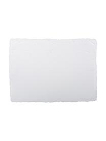 Tovaglia in lino con frange Lucka, Lino, Bianco, Per 6-8 persone (Larg. 150 x Lung. 200 cm)