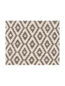 Cojín caras distintas Diamond, Funda: algodón tejido, Gris antracita, beige claro, An 45 x L 45 cm