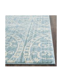 Tapis Taryn, Turquoise, crème