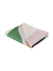 Fouta de plage imprimé tropical Retreat Towels, Tons roses et verts, larg. 90 x long. 180 cm