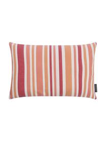 Housse de coussin d'extérieur Marbella, 100 % Dralon® polyacrylique, Orange, blanc, tons roses, larg. 40 x long. 60 cm