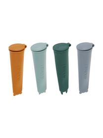 Set de moldes de hielo Elisa, 4 uds., 100% silicona, Gris, verde, verde salvia, naranja, Cada uno Ø 4