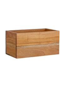 Opbergdoos Solin uit mahoniehout, Mahoniehout, Licht hout, B 24 x H 12 cm