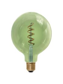 E27 XL-peertje, 8 watt, warmwit, 1 stuk, Lampenkap: glas, Fitting: aluminium, Groen, Ø 13 x H 18 cm