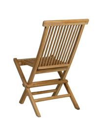 Silla de madera de teca Lisange, Madera de teca, Beige, An 43 x Al 89 cm