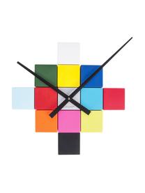 Reloj de pared DIY Cubic, kit de montaje, Plástico, Multicolor, An 6 x Al 6 cm