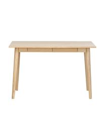 Smal bureau Marte uit eiken, Tafelblad: MDF, Eikenhout, B 120 x D 60 cm