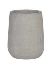 Zahnputzbecher Belmont, Beton, Grau, Ø 8 x H 10 cm