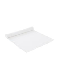 Chemin de table blanc Hilma, Blanc