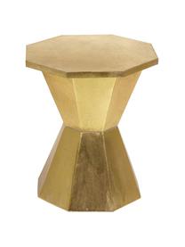 Taburete / Mesa auxiliar Golden, Hierro, Dorado, Ø 44 x Al 51 cm