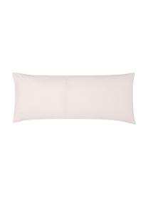 Funda de almohada de percal Malin, Estampado mármol rosa claro, An 45 x L 110 cm