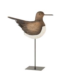 Figura decorativa Oyster Catcher, Madera, Marrón, beige, negro, L 30 x Al 33 cm