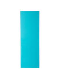 Glazen sierzuil Pillar in blauw, Frame: MDF, Blauw, B 28 x H 90 cm