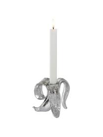 Candelabro Banaan, Materiale sintetico, Argento, Ø 12 x Alt. 11 cm