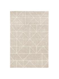 Teppich Arles in Beige-Creme, mit grafischem Muster, Flor: 85% Polypropylen, 15% Pol, Beige, Creme, B 200 x L 290 cm (Grösse L)