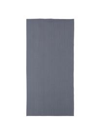 Lot de serviettes de bain en textile finement gaufré Karima, 3 élém., Gris foncé