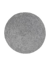 Flauschiger Hochflor-Teppich Anthea, Ø 250 in Grau, Polyester-Mikrofaser, Grau, Ø 250 x H 3 cm