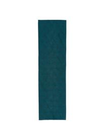 Tafelloper Milo in groen, 100% polyester, Saliegroen, B 40 x L 145 cm