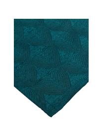 Tafelloper Milo in groen, 100% polyester, Saliegroen, B 40 x L 145 cm