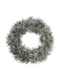 Couronne de Noël décorative Carol, Vert, blanc, Ø 63 x prof. 20 cm