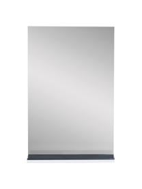 Wandspiegel Rosalie mit Ablagefläche, Rückseite: Spanplatte, Spiegelfläche: Spiegelglas, Anthrazit, B 50 x H 79 cm