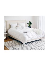 Baumwollsatin-Bettdeckenbezug Comfort in Weiss, Webart: Satin, leicht glänzend Fa, Weiss, B 200 x L 210 cm